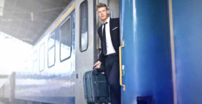 andare al lavoro in treno