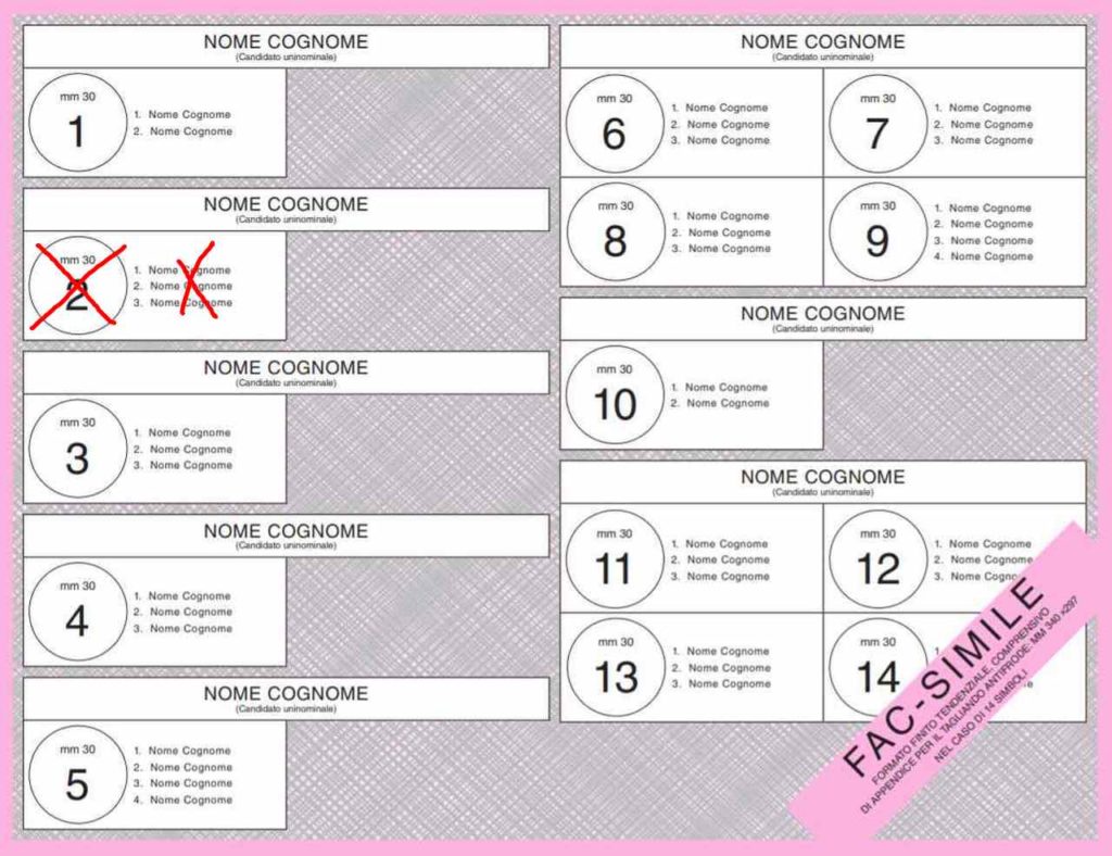 elezioni politiche - voto 4