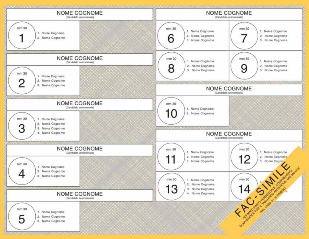 elezioni politiche 2018 - senato