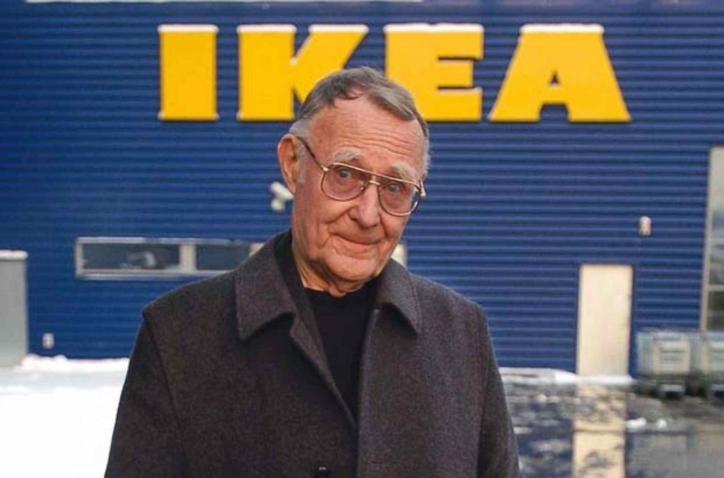 Ingvar Kamprad fondatore ikea