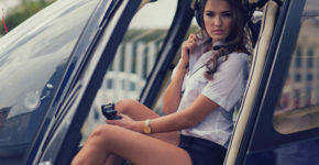donne pilota aereo